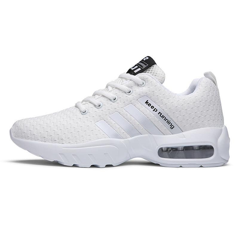 Flying Woven Breathable Mesh Running Sneakers - Trendha