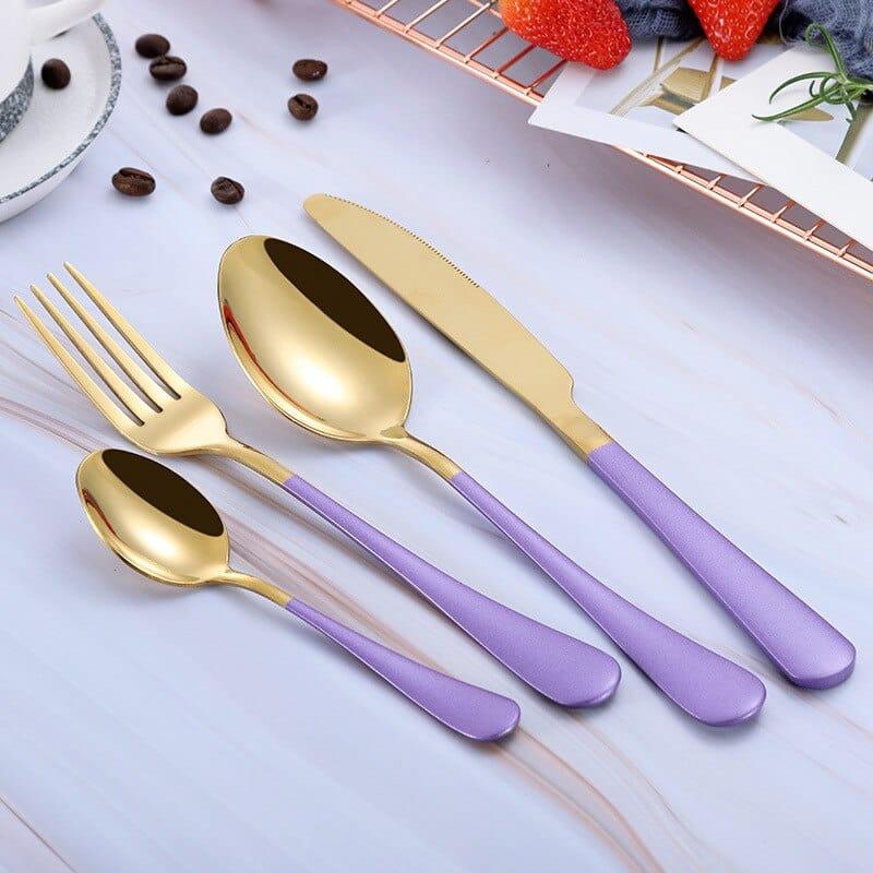 Eco-Friendly Stainless Steel Tableware 4 pcs Set - Trendha