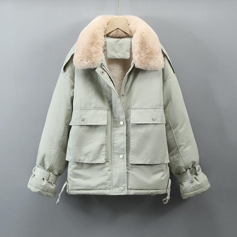 Korean Women's Casual Short Down Padded Jacket - Trendha