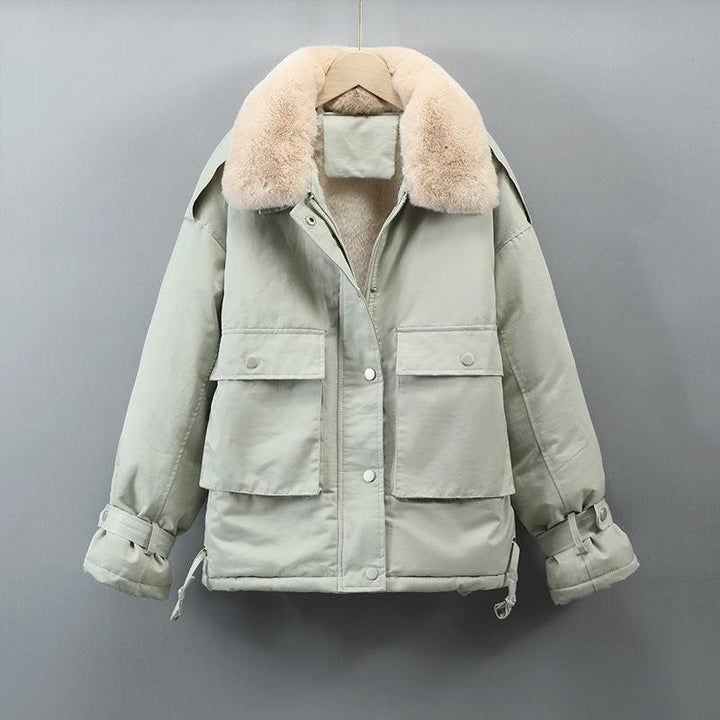 Korean Women's Casual Short Down Padded Jacket - Trendha