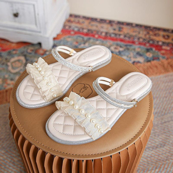 Women's Fashion Simple Versatile Flat Sandals - Trendha