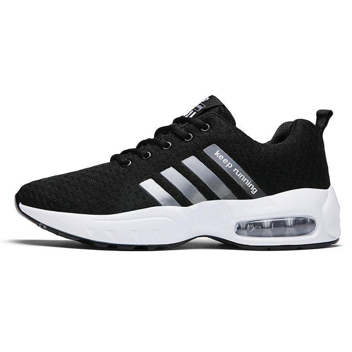 Flying Woven Breathable Mesh Running Sneakers - Trendha