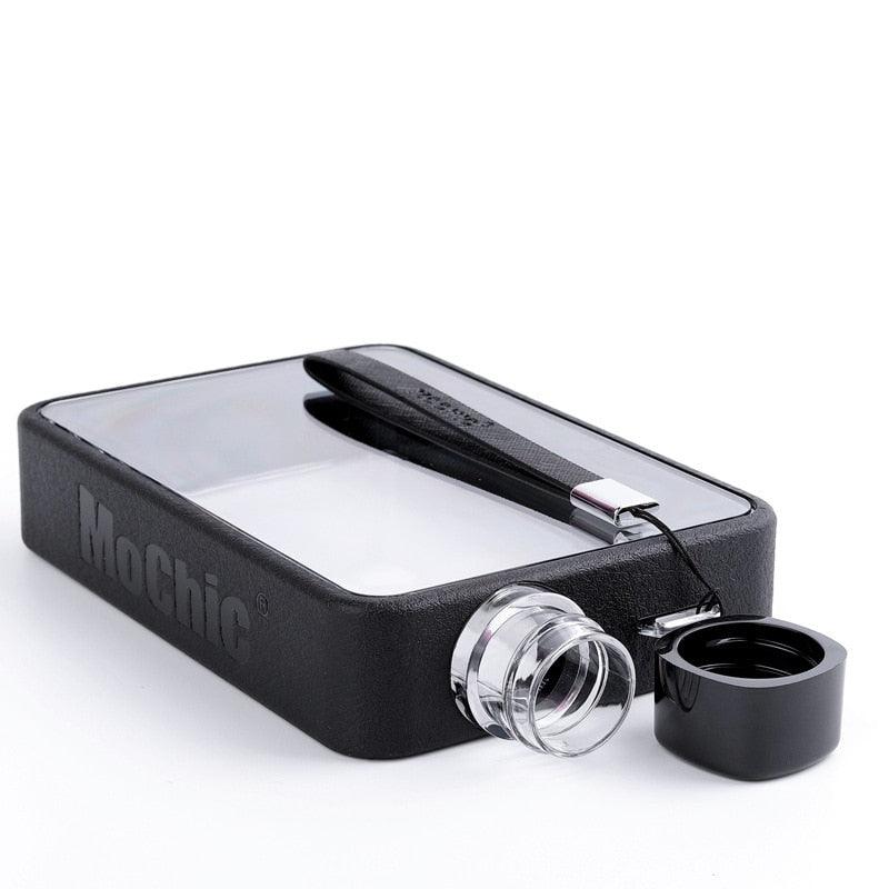 Flat Water Bottle with Bag - Trendha