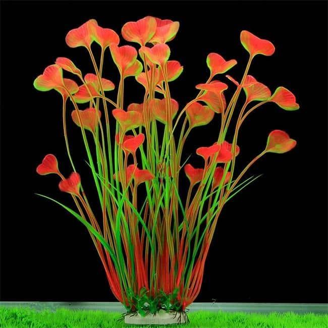 Heart Leaves Decorative Plant for Aquarium - Trendha