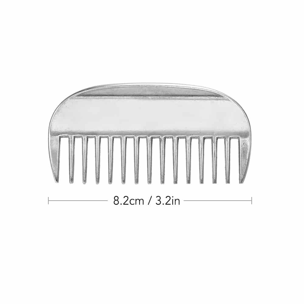Horse Cleaning Aluminium Comb - Trendha