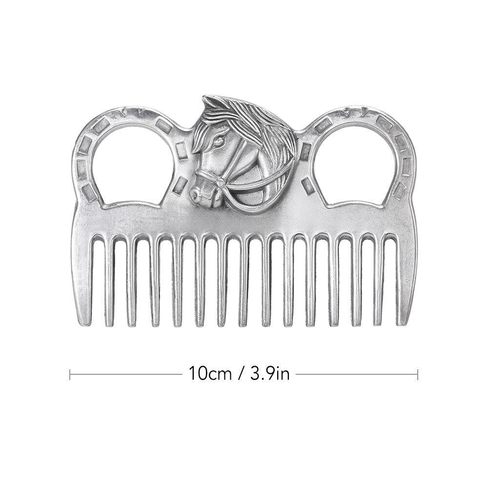 Horse Cleaning Aluminium Comb - Trendha