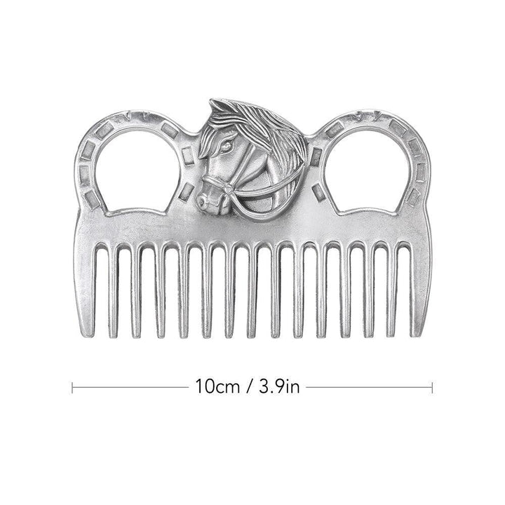 Horse Cleaning Aluminium Comb - Trendha
