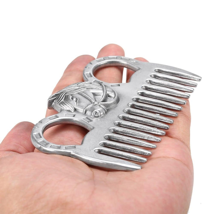 Horse Cleaning Aluminium Comb - Trendha