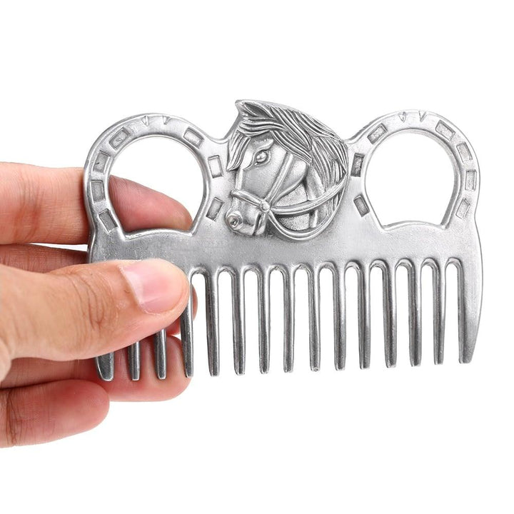 Horse Cleaning Aluminium Comb - Trendha