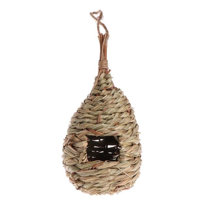 Natural Grass Vine Outdoor Bird House - Trendha
