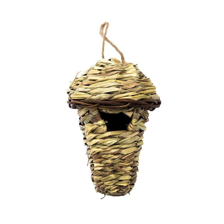 Natural Grass Vine Outdoor Bird House - Trendha