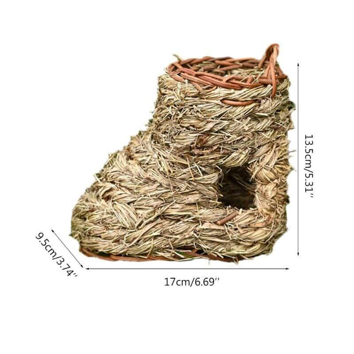 Natural Grass Vine Outdoor Bird House - Trendha