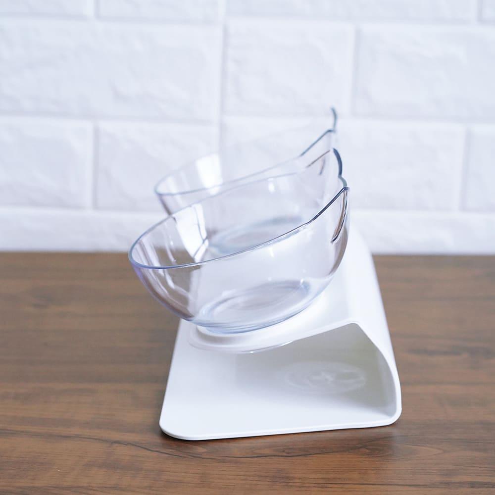 Non-Slip Cat Bowls with Raised Stand - Trendha