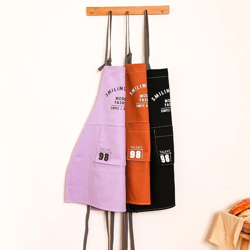 Nordic Style Canvas Barista Apron - Trendha