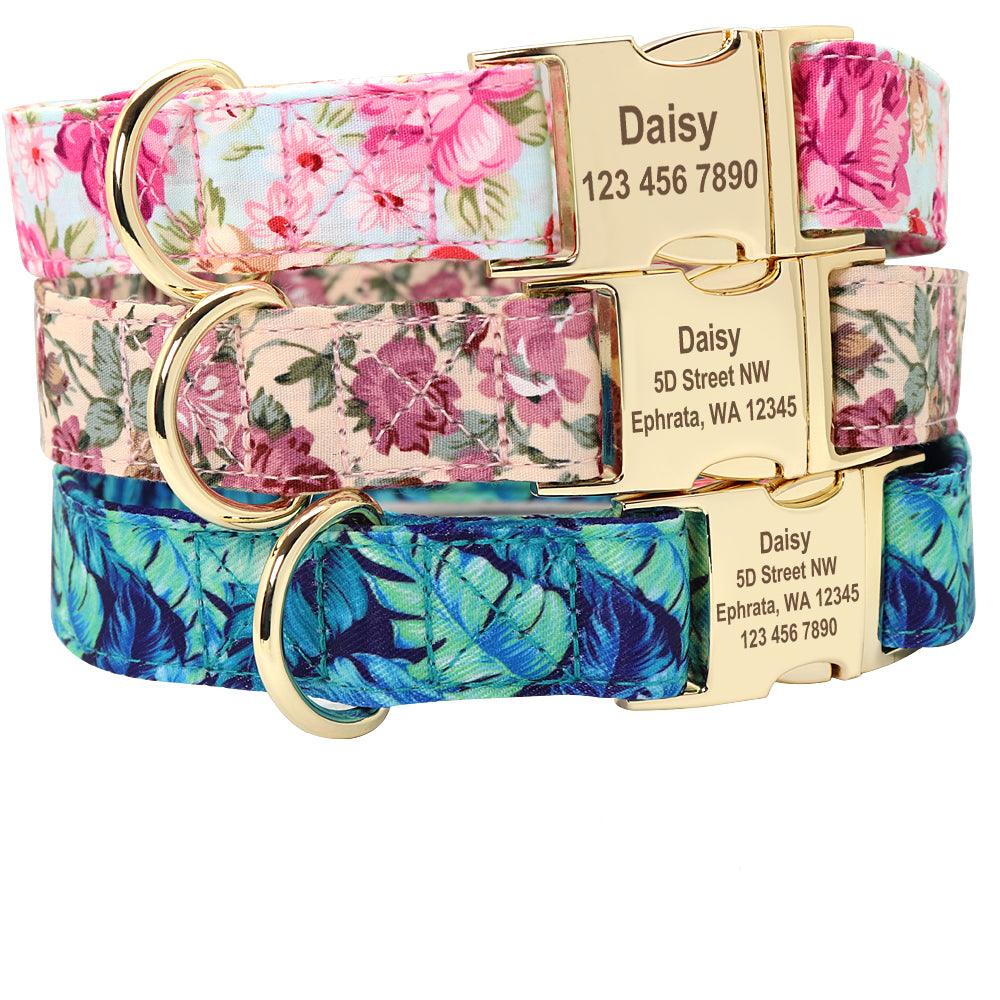 Nylon Engraved Nameplate Collar - Trendha