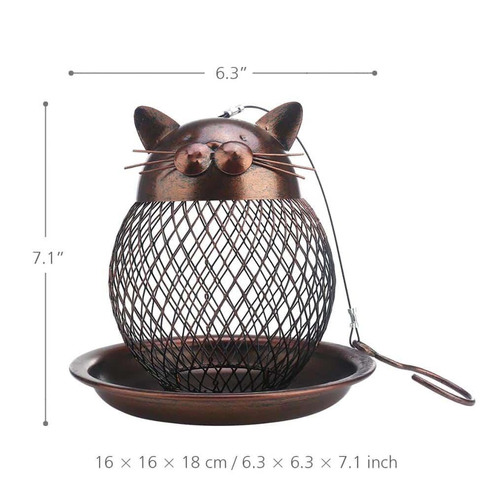 Outdoor Iron Feeder For Birds - Trendha