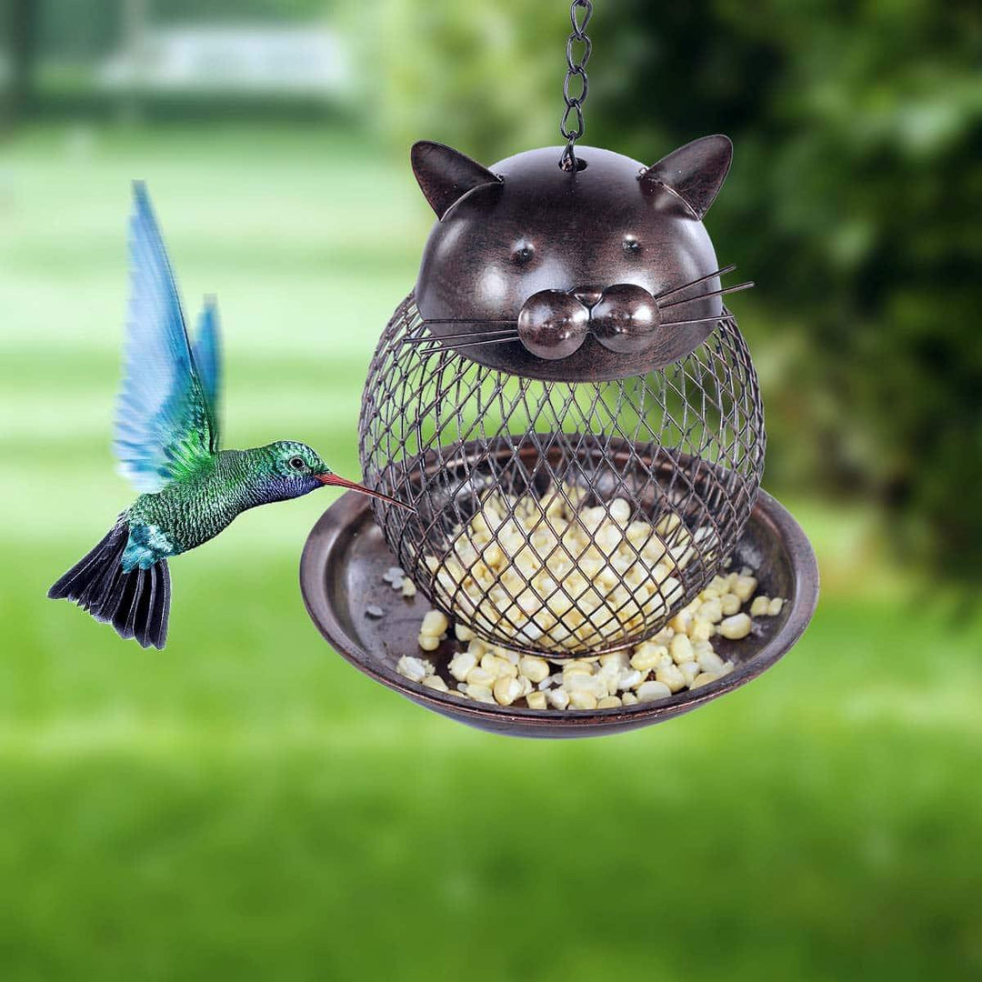 Outdoor Iron Feeder For Birds - Trendha