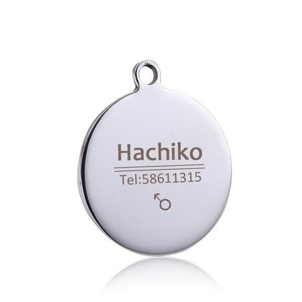Personalized Stainless Steel Dog ID Tag - Trendha