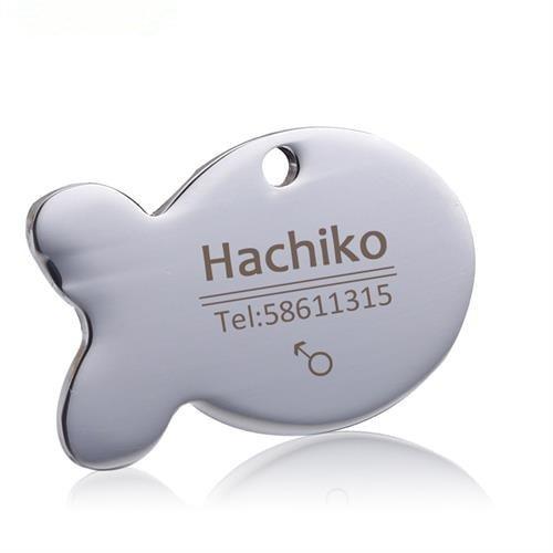 Personalized Stainless Steel Dog ID Tag - Trendha