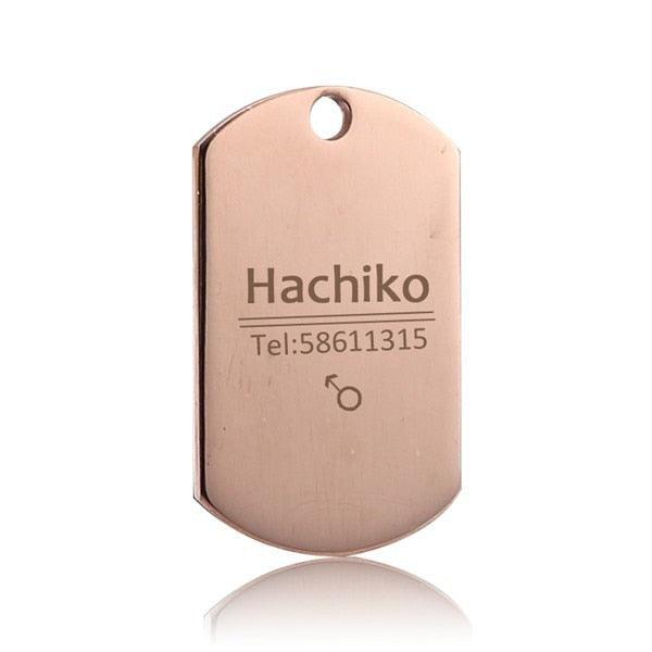 Personalized Stainless Steel Dog ID Tag - Trendha