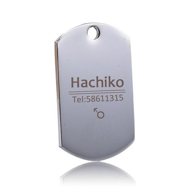 Personalized Stainless Steel Dog ID Tag - Trendha