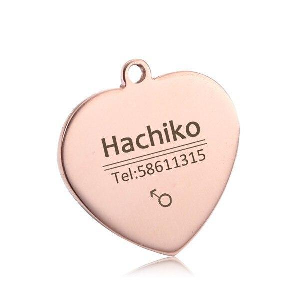 Personalized Stainless Steel Dog ID Tag - Trendha