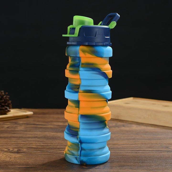 Portable Folding Silicone Water Bottle - Trendha