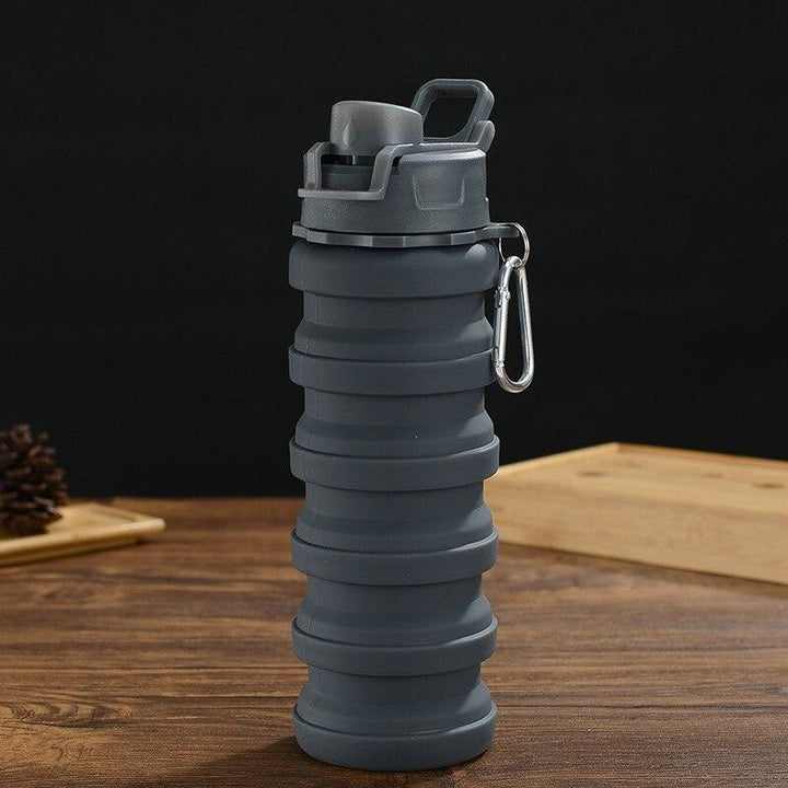Portable Folding Silicone Water Bottle - Trendha