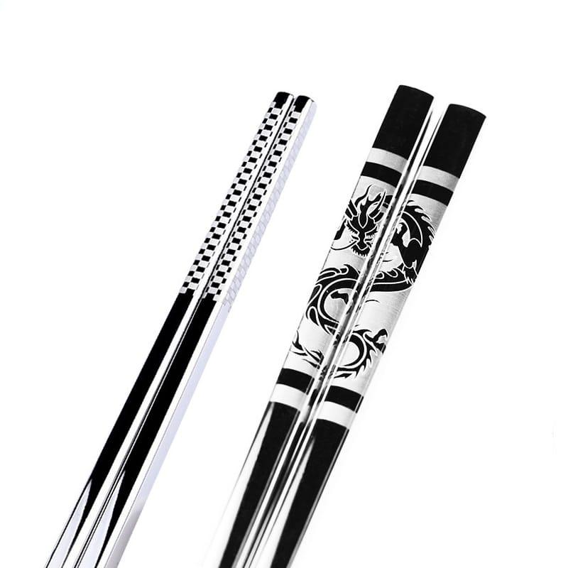 Portable Stainless Steel Sushi Chopsticks - Trendha