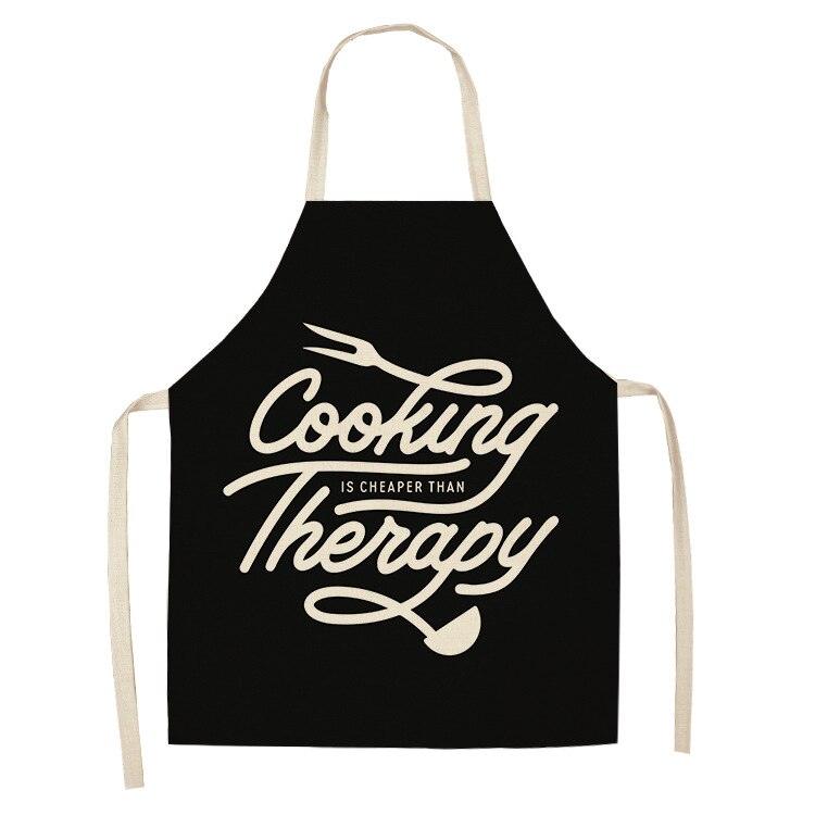 Unisex Printed Cooking Apron - Trendha