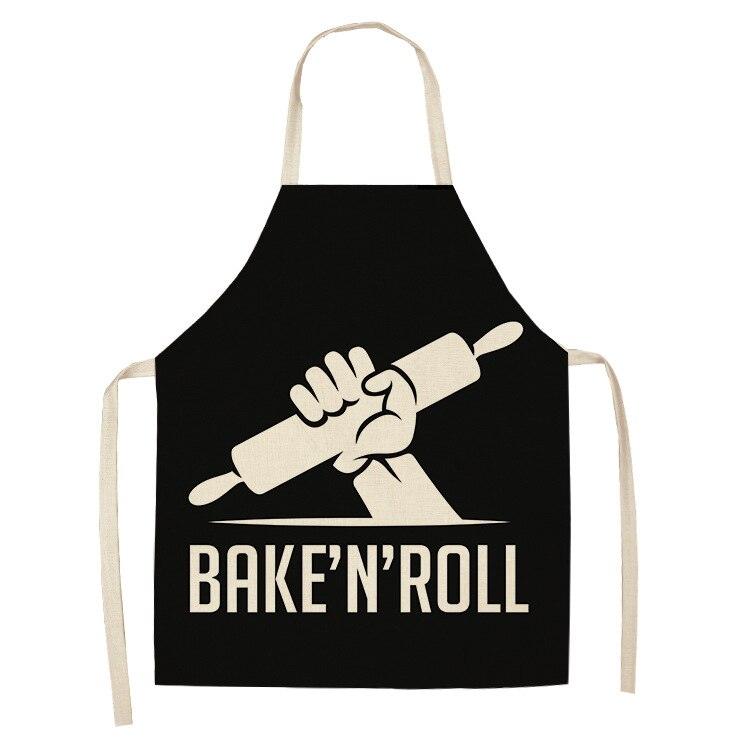 Unisex Printed Cooking Apron - Trendha