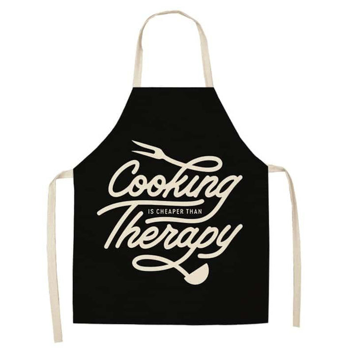 Unisex Printed Cooking Apron - Trendha