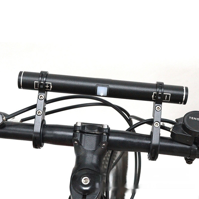 Bicycle 20cm Aluminum Alloy Extension Rack Usb Rechargeable Battery Detachable