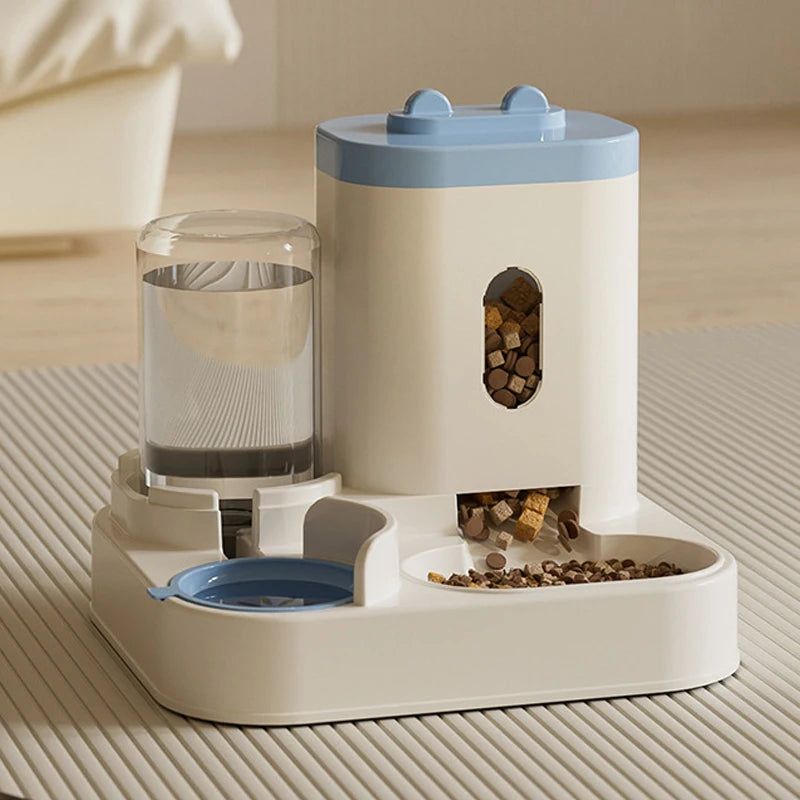 2-in-1 Automatic Cat Feeder & Water Dispenser