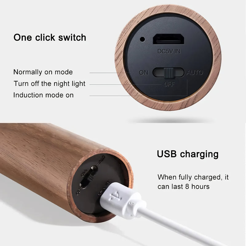 Smart USB Charging Sensor Night Light
