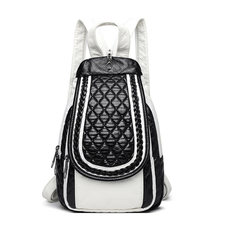 Luxury Vintage Women's Leather Backpack