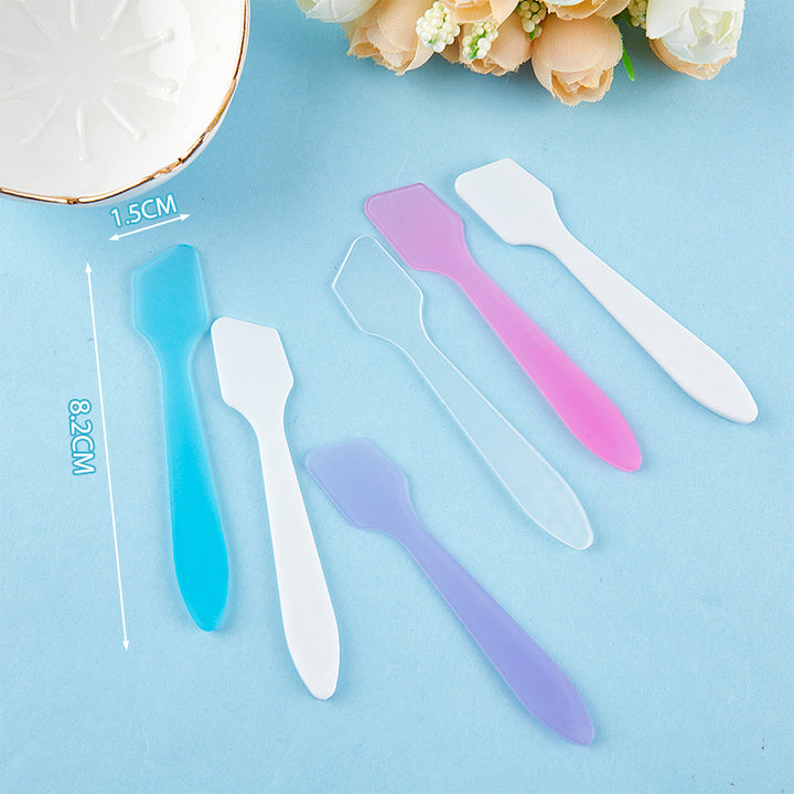 10 Pcs Mini Cosmetic Spatulas for Face Creams and Makeup Masks