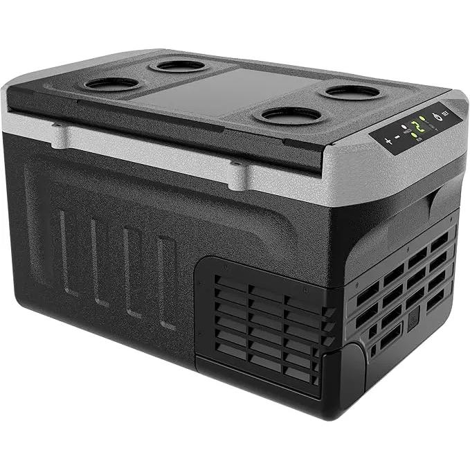 12V Car Refrigerator 32QT (30L) Portable Electric Cooler with Compressor