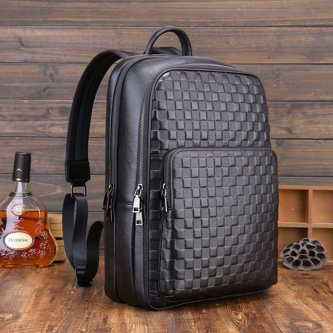 Large Capacity Genuine Leather Fashion High-grade Men's Bag