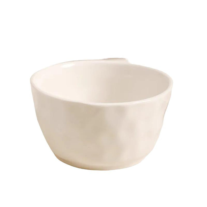 Cream Style 4.7-inch Ceramic Rice Bowl