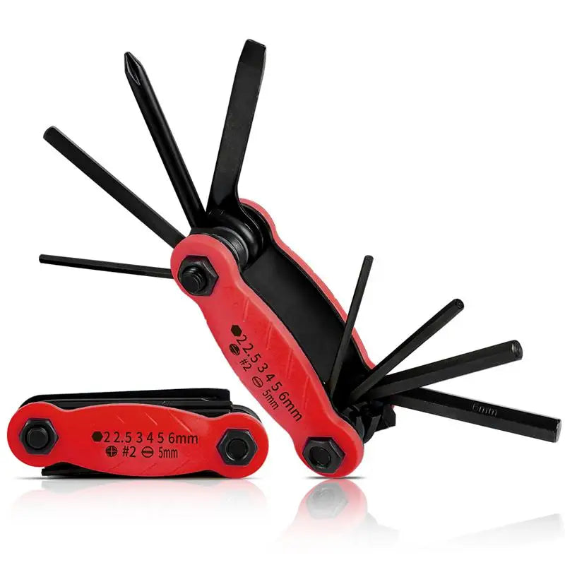 10-in-1 Multi-Tool Bicycle Repair Kit for Cyclists