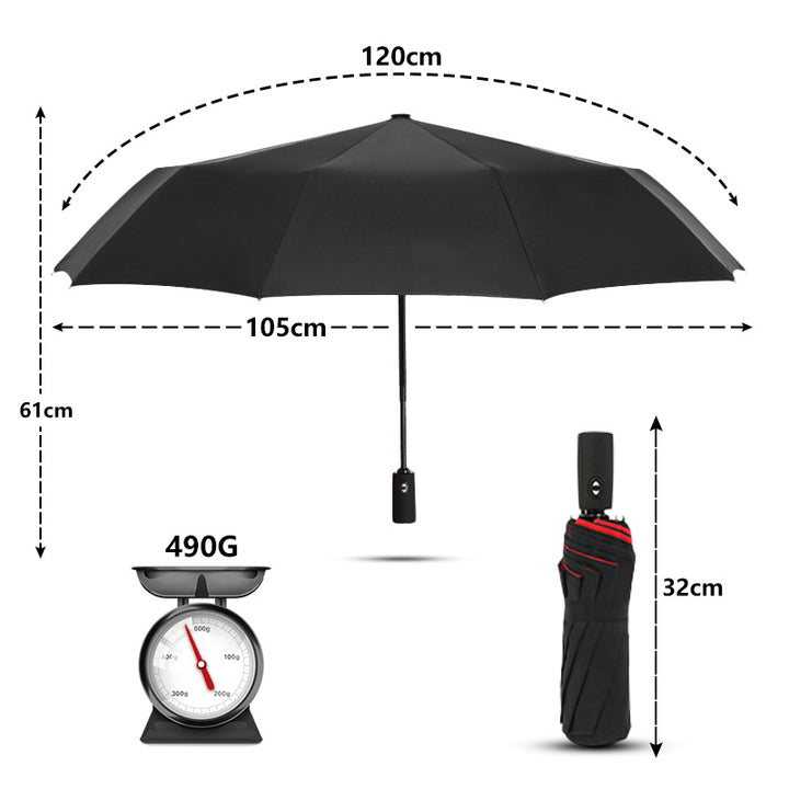 Windproof Double Layer Automatic Umbrella