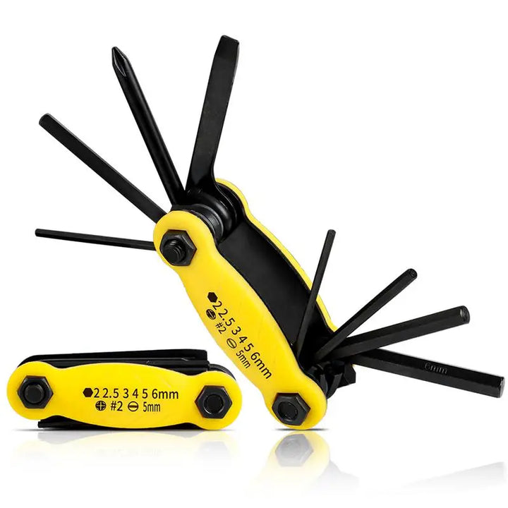 10-in-1 Multi-Tool Bicycle Repair Kit for Cyclists