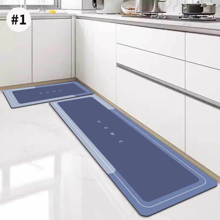 Super Absorbent Non-Slip Diatomite Kitchen Mat