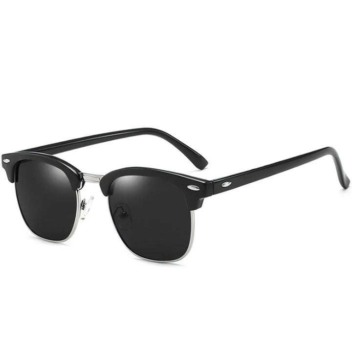 UV Protection Oval Frame Sunglasses - Unisex Driving Eyewear