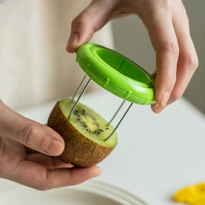 Kiwifruit Peeler and Slicer Tool