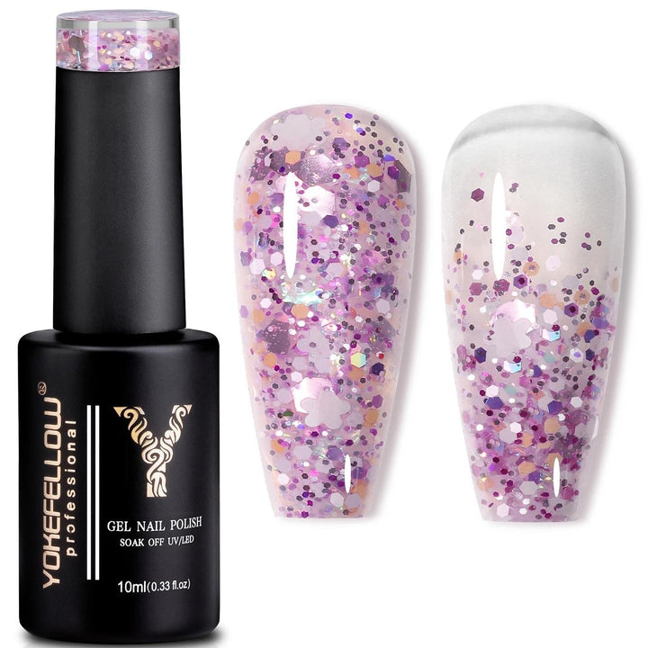 Glitter Sequins Gel Nail Polish