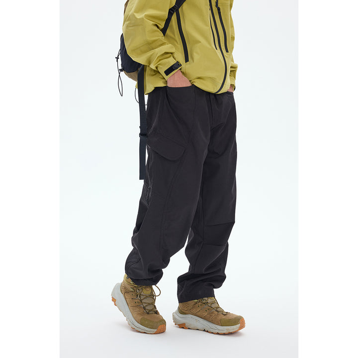 Leisure Cargo Chemical Fiber Blend Men's Trousers