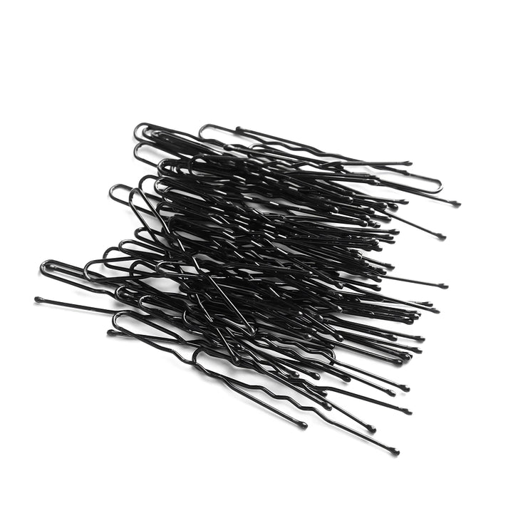 50-Pack Black Plated U-Shape Hairpins