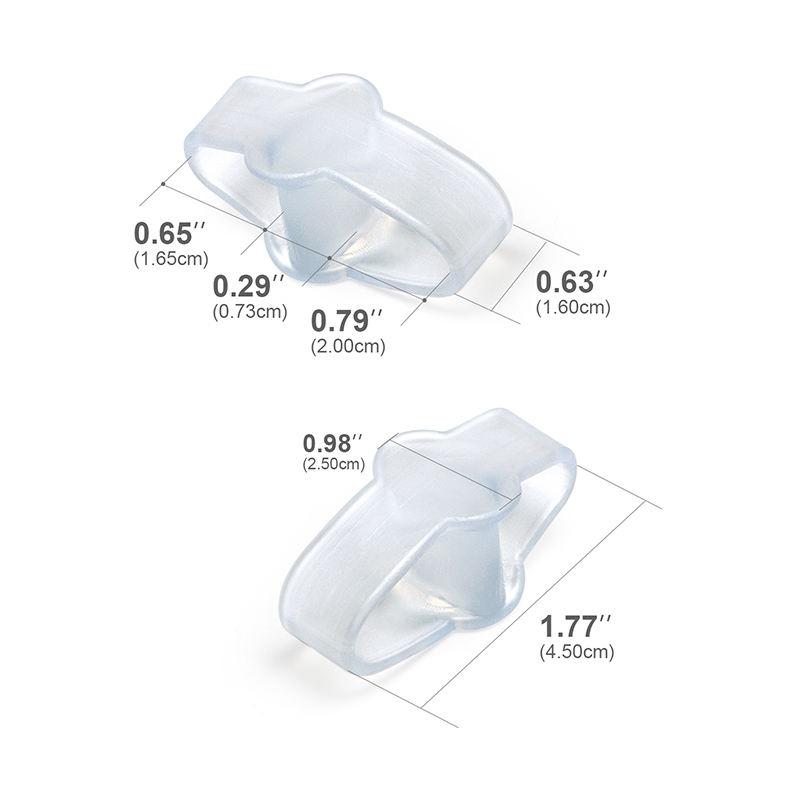 Soft Elastic Silicone Toe Separator